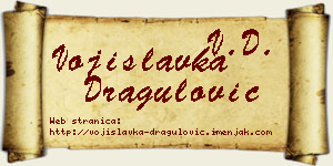 Vojislavka Dragulović vizit kartica